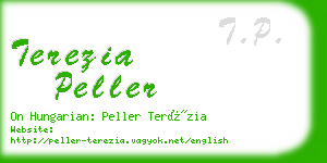 terezia peller business card